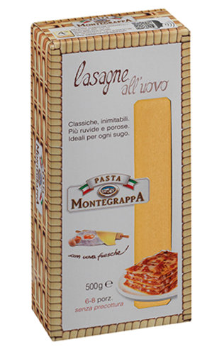 Lasagne gialle 500g Montegrappa
